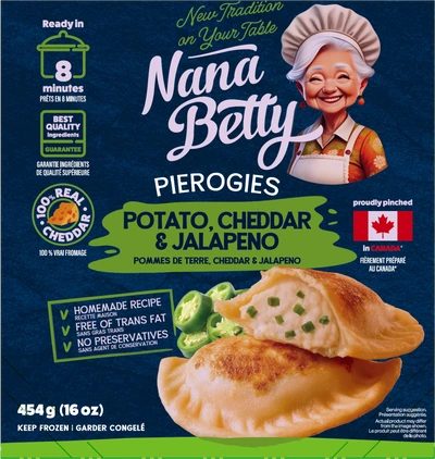 Potato, Cheddar & Jalapeño packaging